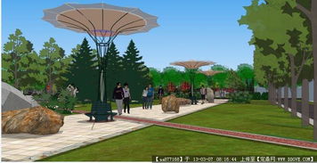 某社區(qū)公園精品景觀設(shè)計模型 建筑工程設(shè)計的生態(tài)美學(xué)實踐